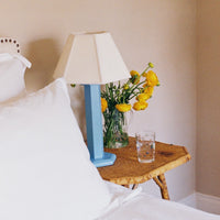 Beaufort Blue Bedside Lamp Issy Granger 2