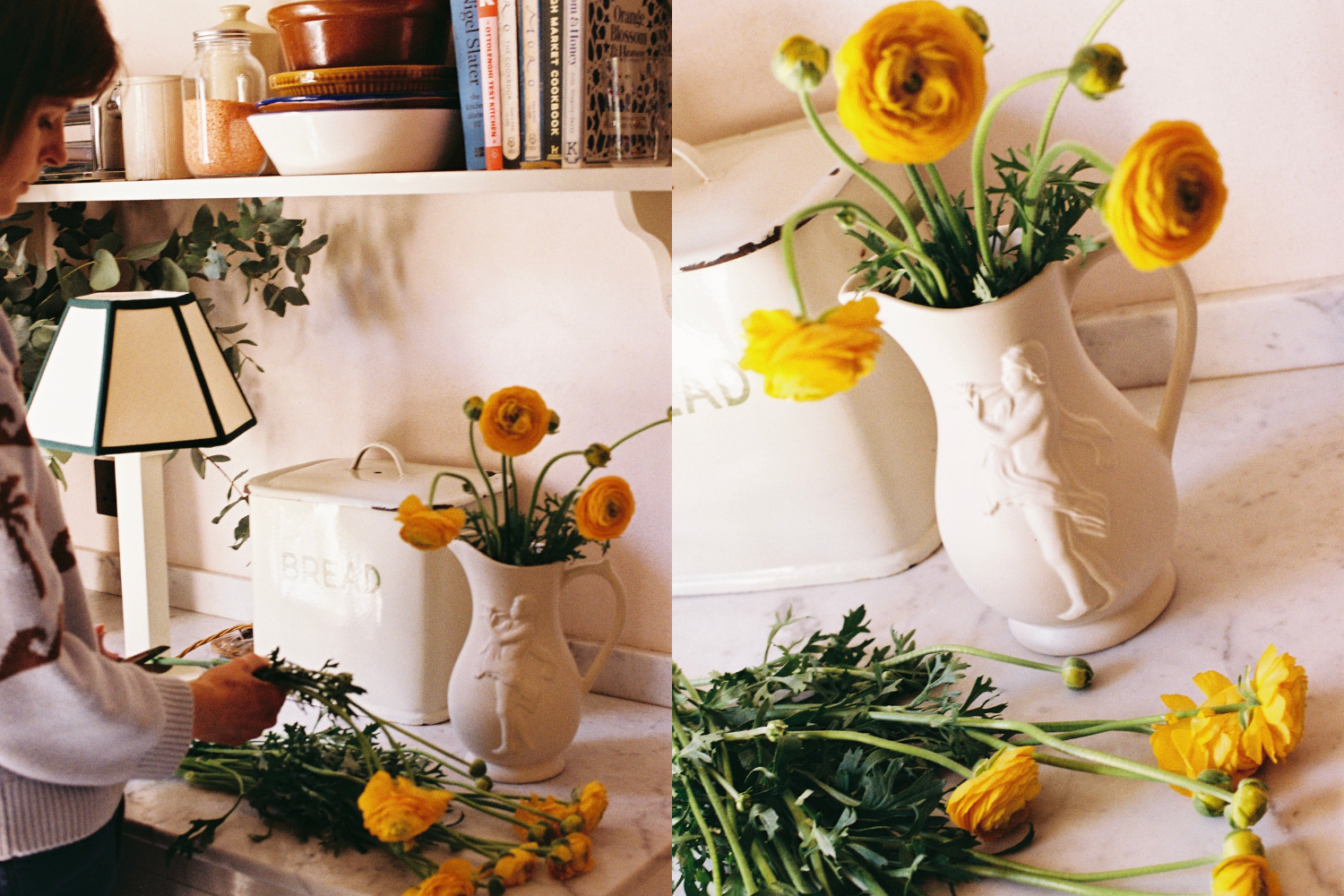 Issy Granger Ceramic White Marsyas Jug