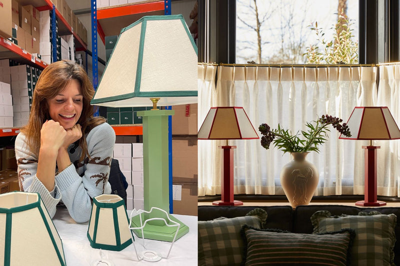 Issy Granger Lampshades and Lampshade Carriers 