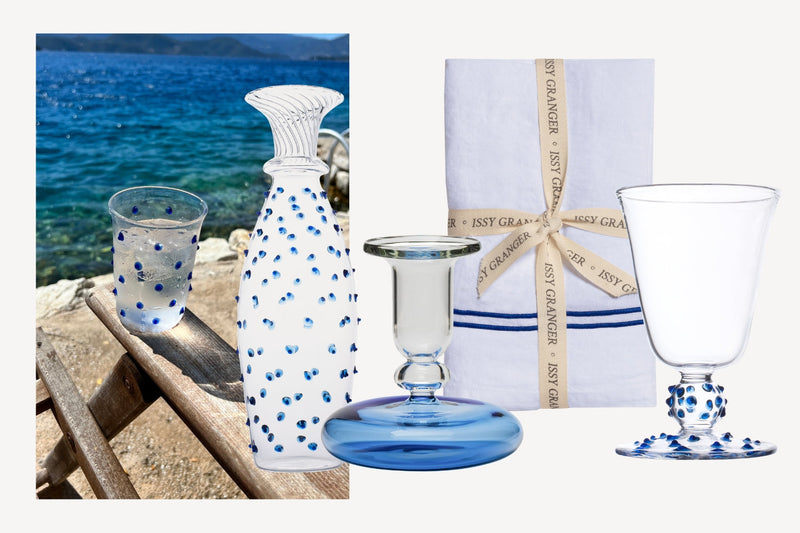 Summer Tableware Tablescape 
