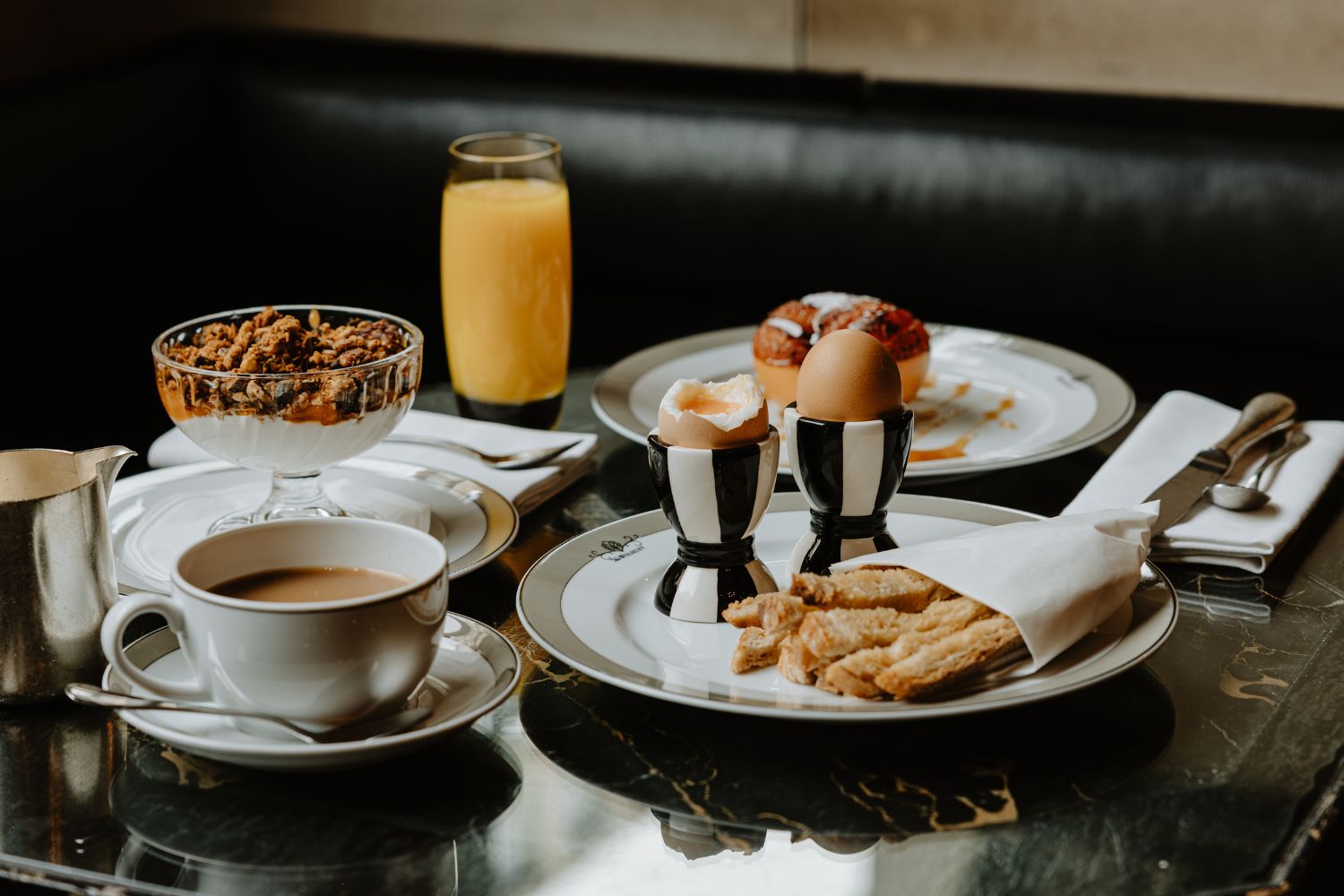 Issy Granger x The Wolseley Black and White Egg Cup