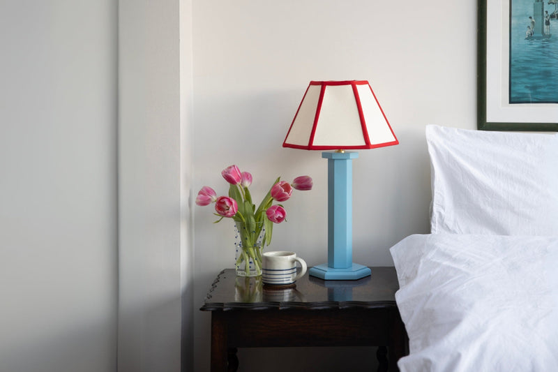 Beaufort Blue Bedside Lamp