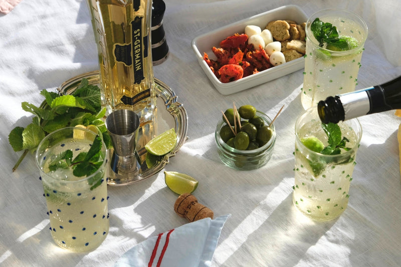 St-Germain Hugo Spritz Summer Cocktail