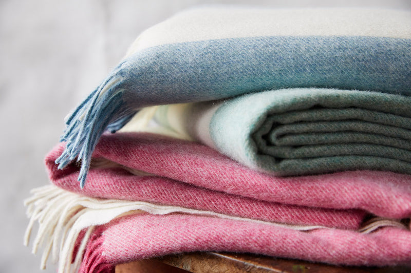 Issy Granger Merino Lambswool Blanket Throw Gift over £100