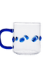 4oz Handblown Glass Espresso Cup -Blue - Issy Granger