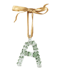 A-Z_Alphabet_Ornaments_A Glass Christmas Tree Decoration 