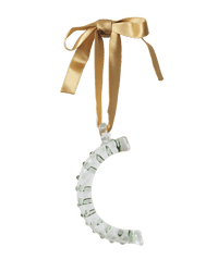 A-Z_Alphabet_Ornaments_C Glass Christmas Tree Decoration 