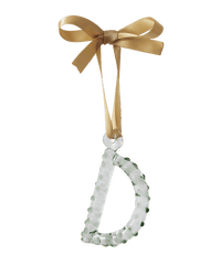 A-Z_Alphabet_Ornaments_D Glass Christmas Tree Decoration 
