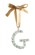 A-Z_Alphabet_Ornaments_G Glass Christmas Tree Decoration 
