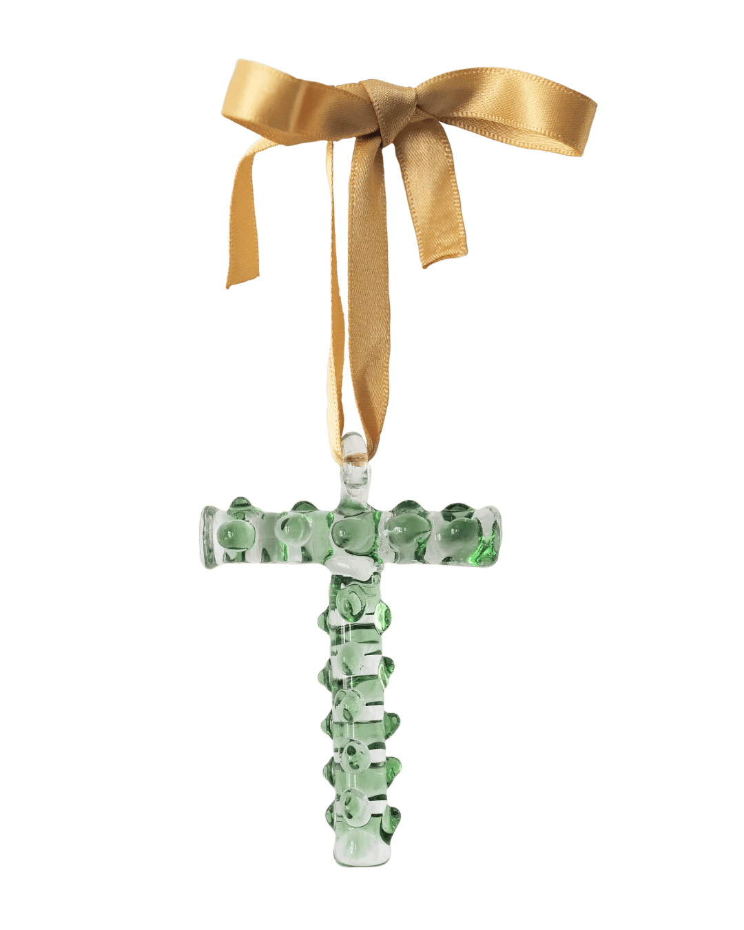 A-Z_Alphabet_Ornaments T Glass Christmas Tree Decoration 