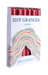 Aster Red Wax Dinner Candles Issy Granger 