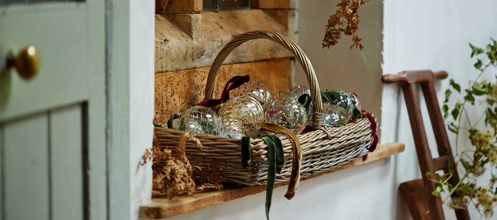 Issy Granger Glass Christmas Baubles