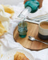 Issy Granger Bedside Carafe & Tumbler - Teal