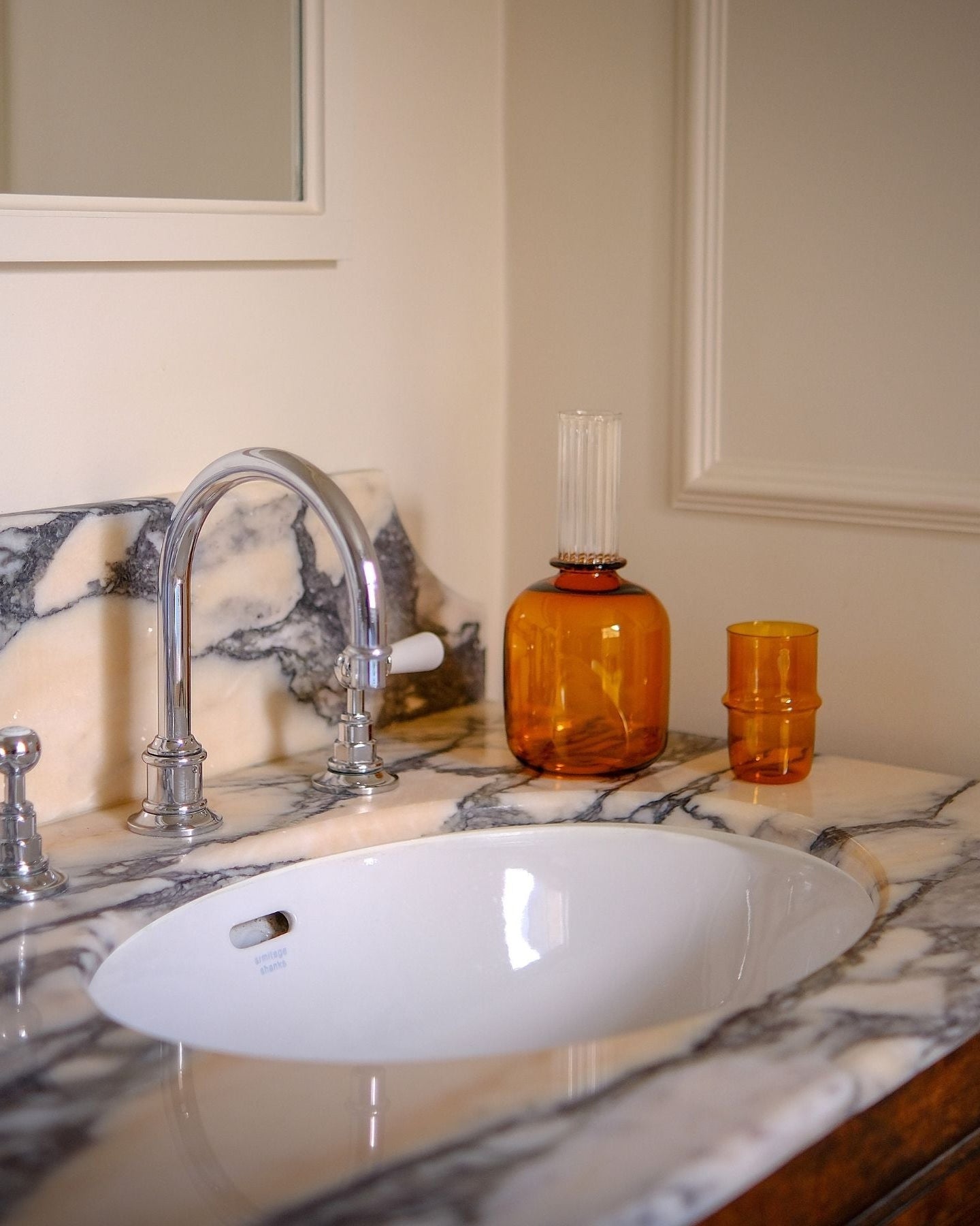 Bedside Carafe and Glass Tumbler Water Glass Issy Granger 