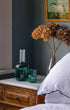 Bedside Carafe and Tumbler Water Glass Teal - Issy Granger 