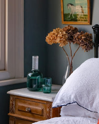 Bedside Carafe and Tumbler Water Glass Teal - Issy Granger 