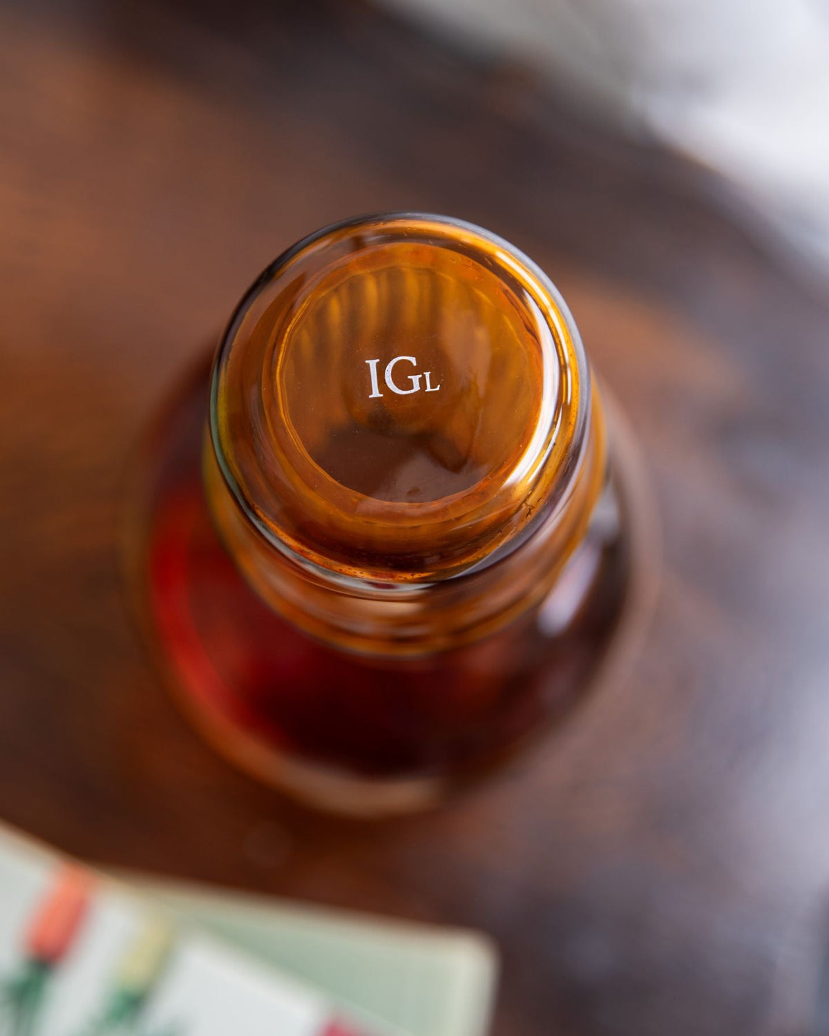 Bedside Carafe and Tumbler Water Glass Amber - Issy Granger 