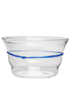 Blue Circle Glass Bowl Issy Granger Snacks Bowl Pudding Bowl Olive Bowl 