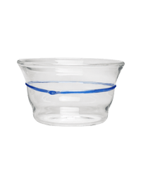 Blue Circle Glass Bowl Issy Granger Snacks Bowl Pudding Bowl Olive Bowl 