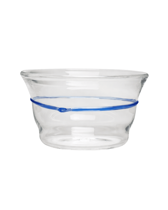 Blue Circle Glass Bowl Issy Granger Snacks Bowl Pudding Bowl Olive Bowl 