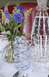 Blue Swirl Water Tumbler Set of Four 