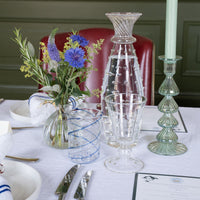 Blue Swirl Tumbler - Set of Four