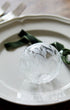 Issy Granger Etched Glass Christmas Bauble Tree Ornament