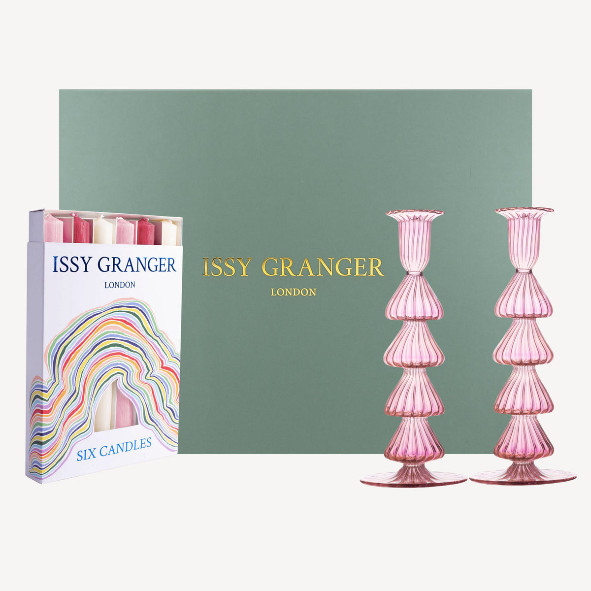 Buto Candlelight Set - Pink