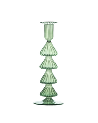 Buto Green Glass Candle Holder Candlestick Issy Granger 