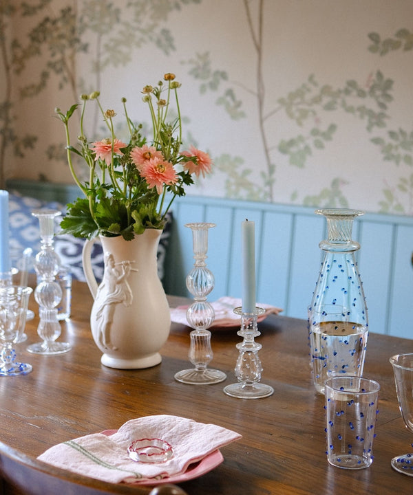 Issy Granegr Ceramic Jug. Ancient Roman jug. White Ceramic Water Pitcher 