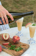 Blue Pom Champagne Flute Issy Granger
