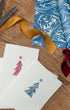 Christmas Card - Blue