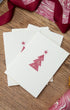 Christmas Card - Claret