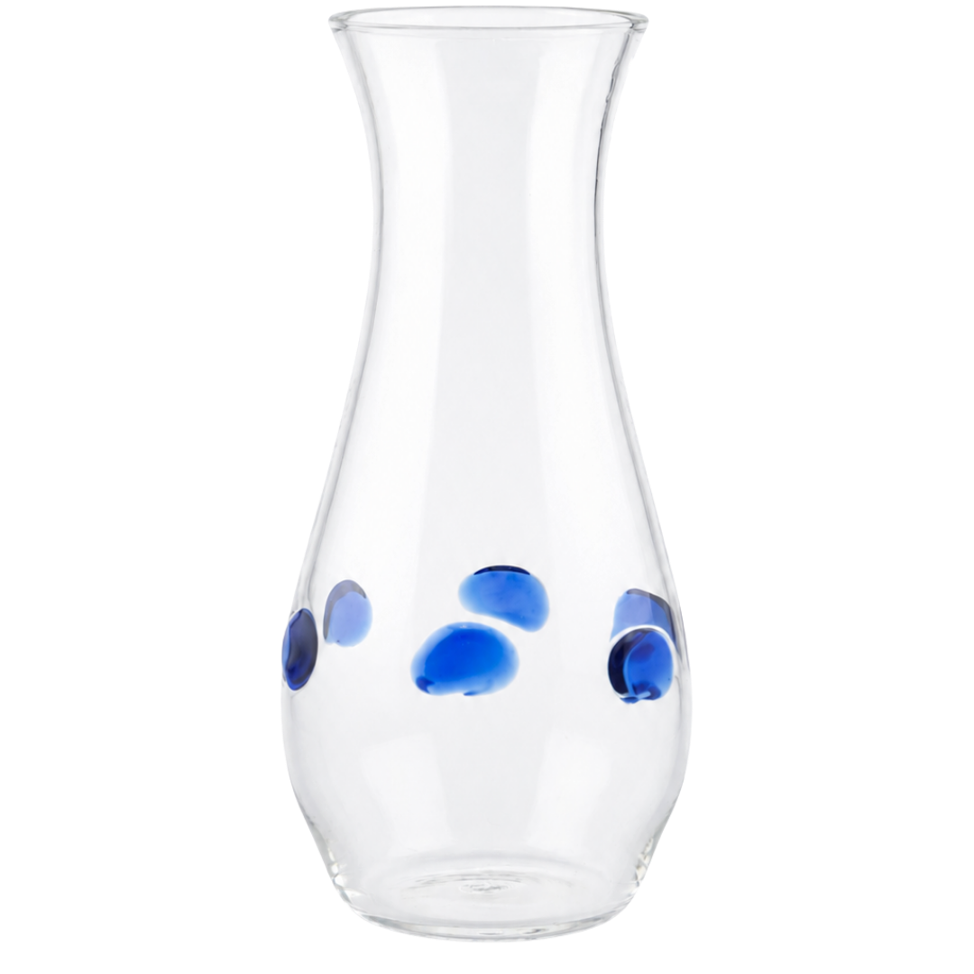 Cornflower Glass Vase
