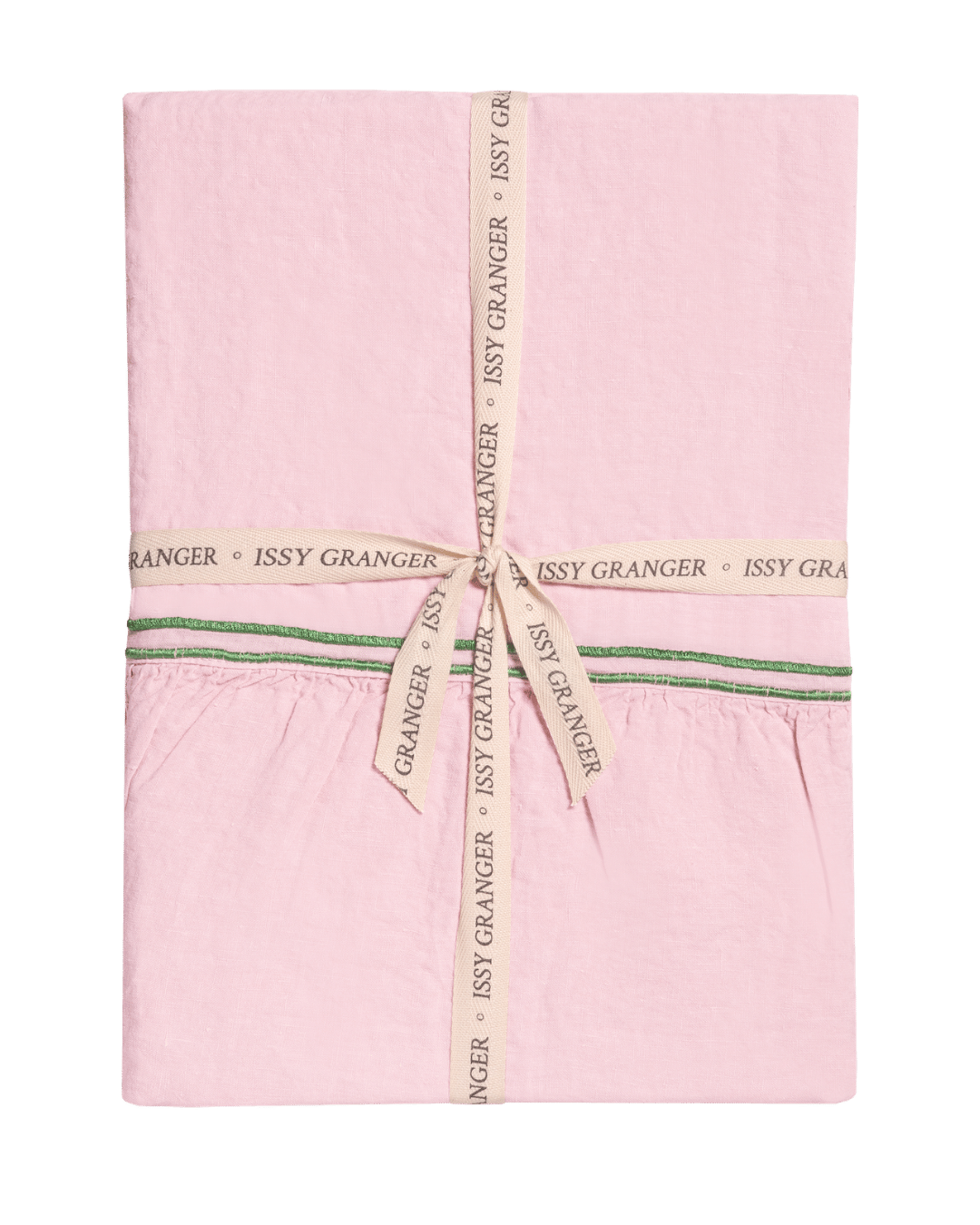 Pink Double Piped Linen Tablecloth Issy Granger 
