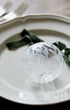 Issy Granger Etched Glass Christmas Bauble Tree Decoration