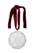 Etched Star Glass Christmas Bauble