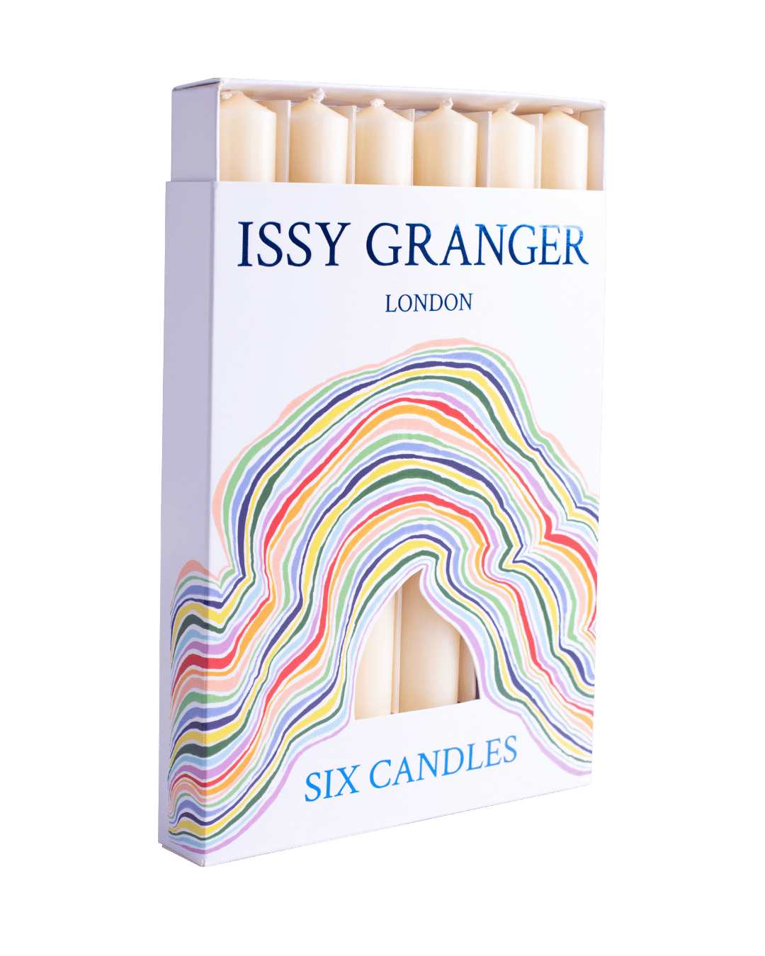 Foxglover Ivory Cream Wax Dinner Candles Issy Granger 