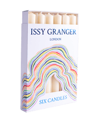 Foxglover Ivory Cream Wax Dinner Candles Issy Granger 