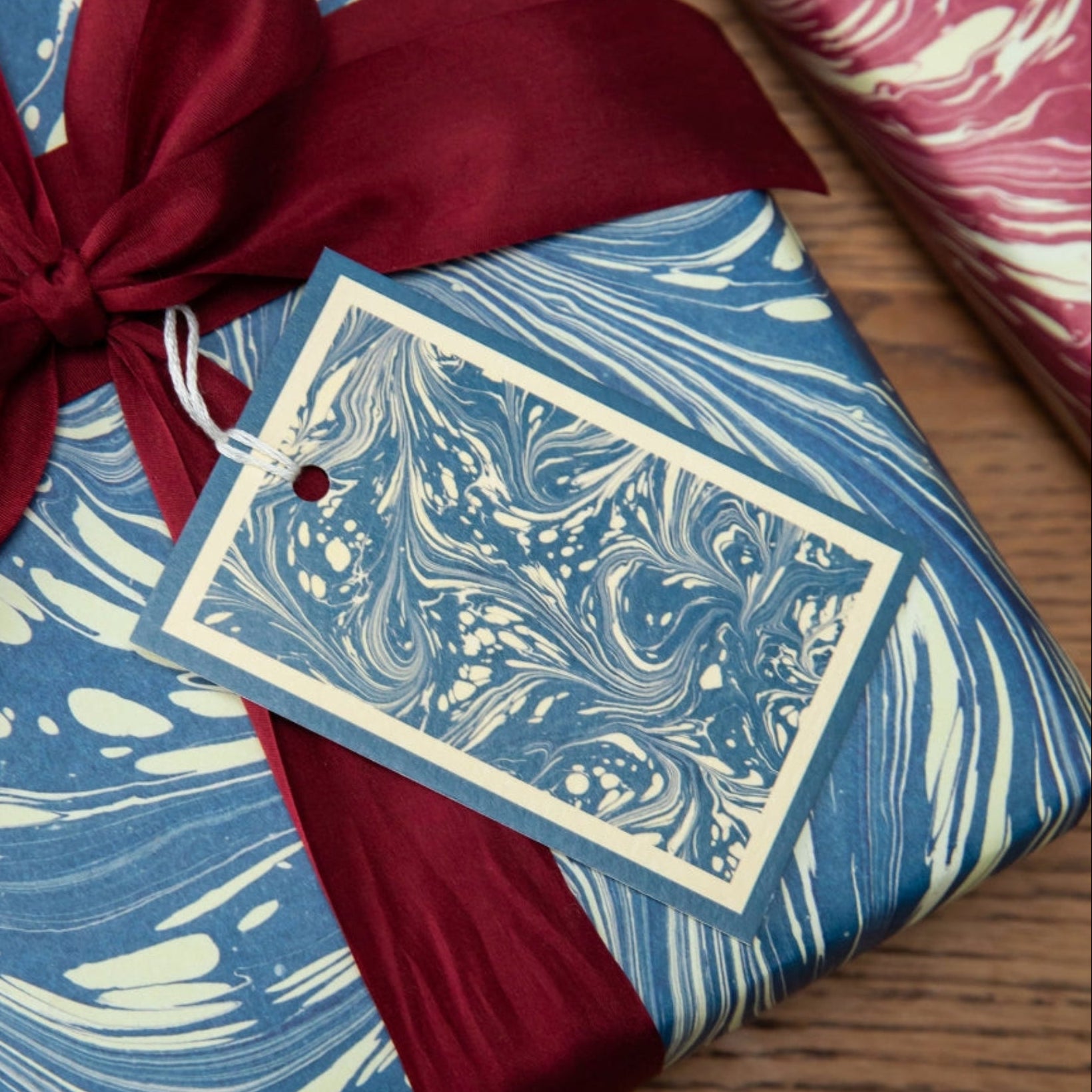 Gift Tags - Set of Six - Carragheen Blue