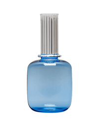 Glass Bedside Carafe and Water Tumbler Blue Issy Granger 