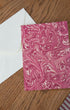 Marbled Greetings Card Red