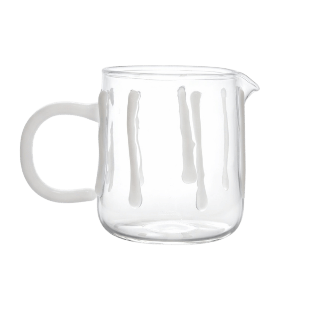 Handblown Glass. 150m lMilk Jug-Issy Granger