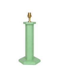 Hexagon Bedside Lamp Turtle Green Issy Granger 