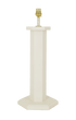 Hexagon Table Lamp Oyster White Issy Granger 