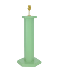 Hexagon Table Lamp Turtle Green Issy Granger 