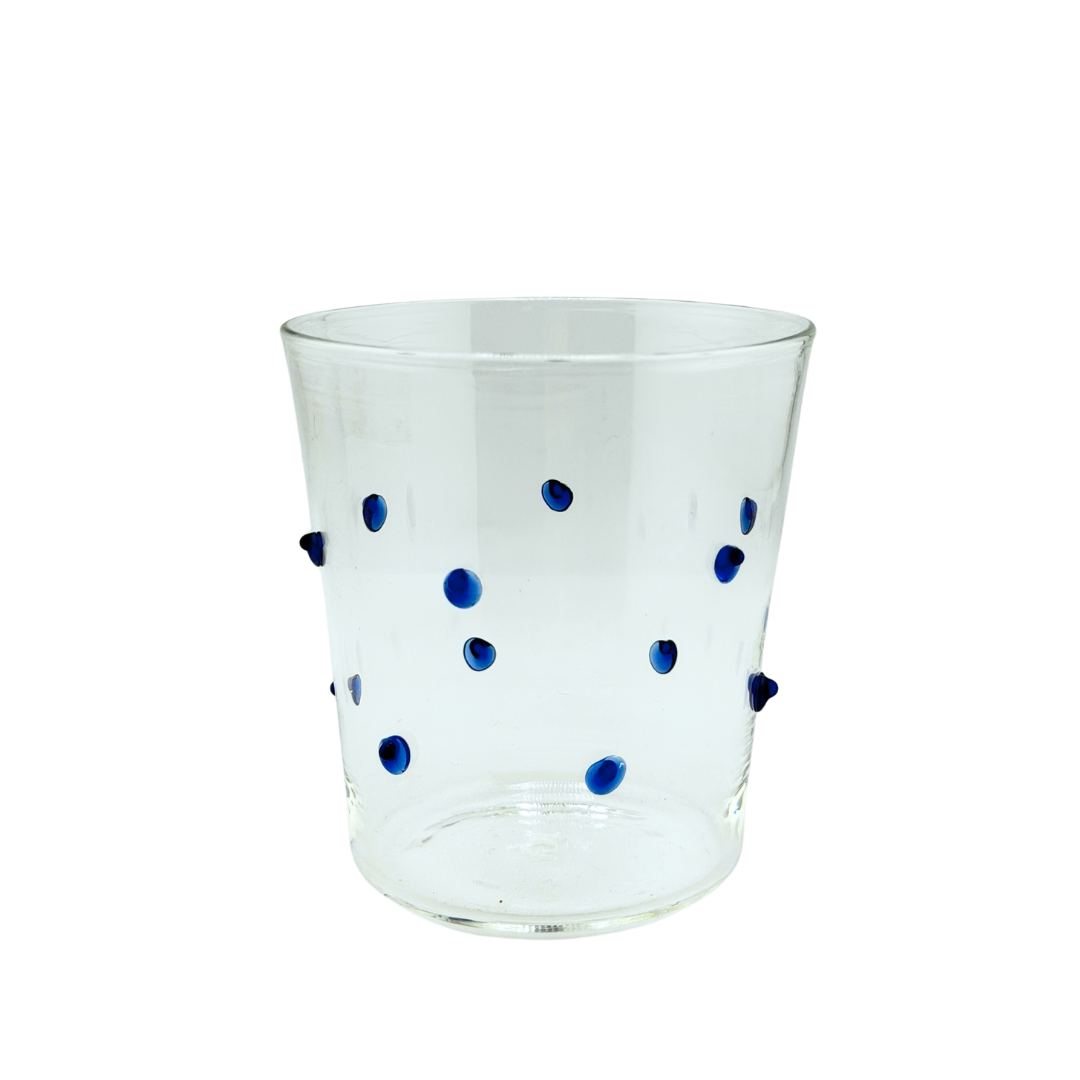 Short Blue Pom Tumbler (Sample)