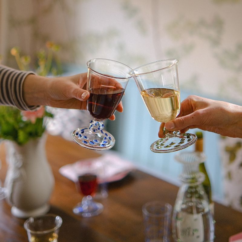 Issy Granger Pom Wine Glasses Red Wine Glass White Wine Glass