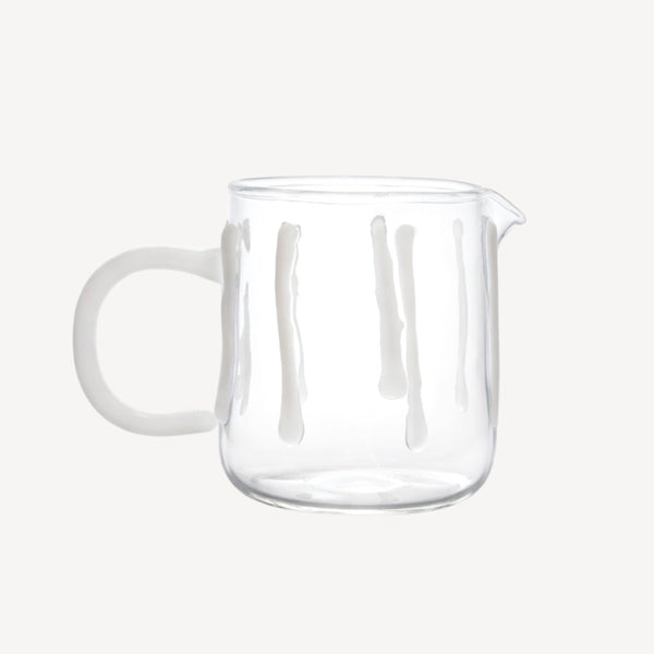 Handblown Glass 150ml Milk Jug