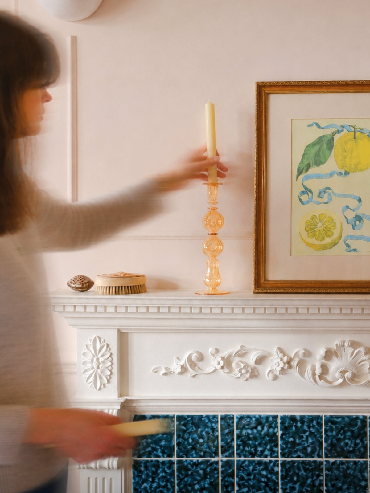 Issy Granger Glass Candle Holders